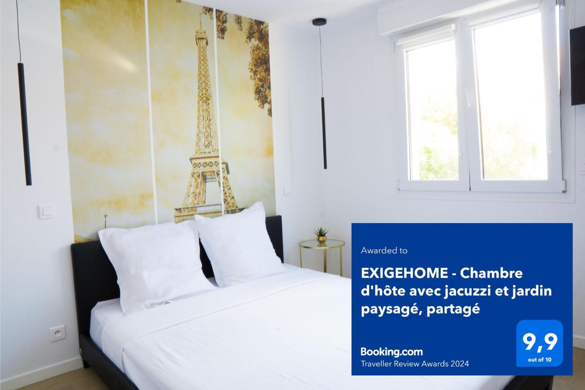 Exigehome - D'hote Avec Jacuzzi Et Jardin Paysage, Partage Homestay